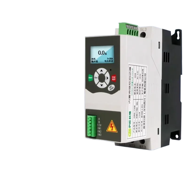 Built in Bypass Soft Start Starter, Three-phase 380V Motor 15/22/30/37/45/55/KW KW