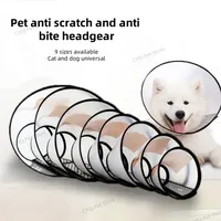 Pet Anti-Bite Lick Surgery Wound Healing Cat Dogs Health Medical Circle Pet Protective Collar Dog Neck Cone Recovery Collar 강아지