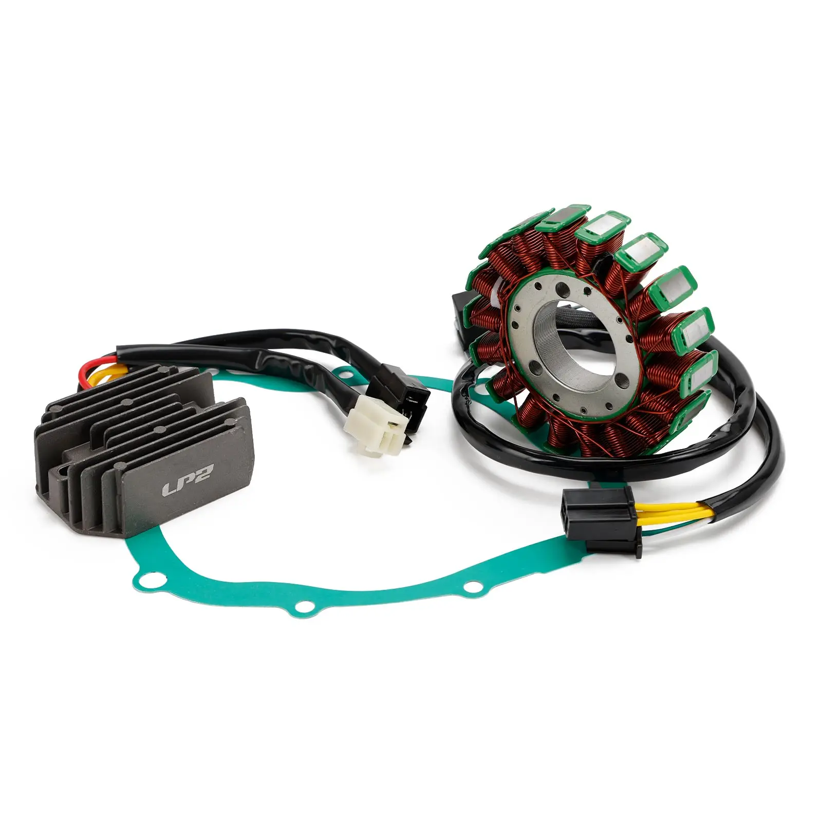 Artudatech 2-plug Regulator Magneto Stator Gasket Kit for Suzuki SV 650 SV650 S 1999 - 2002