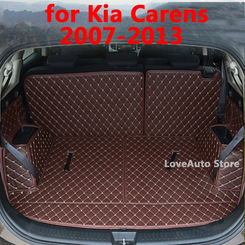 

For Kia Carens 2013 2012 2011 Car All Surrounded Rear Trunk Mat Cargo Boot Liner Tray Rear Boot Luggage Accessories 2007-2010