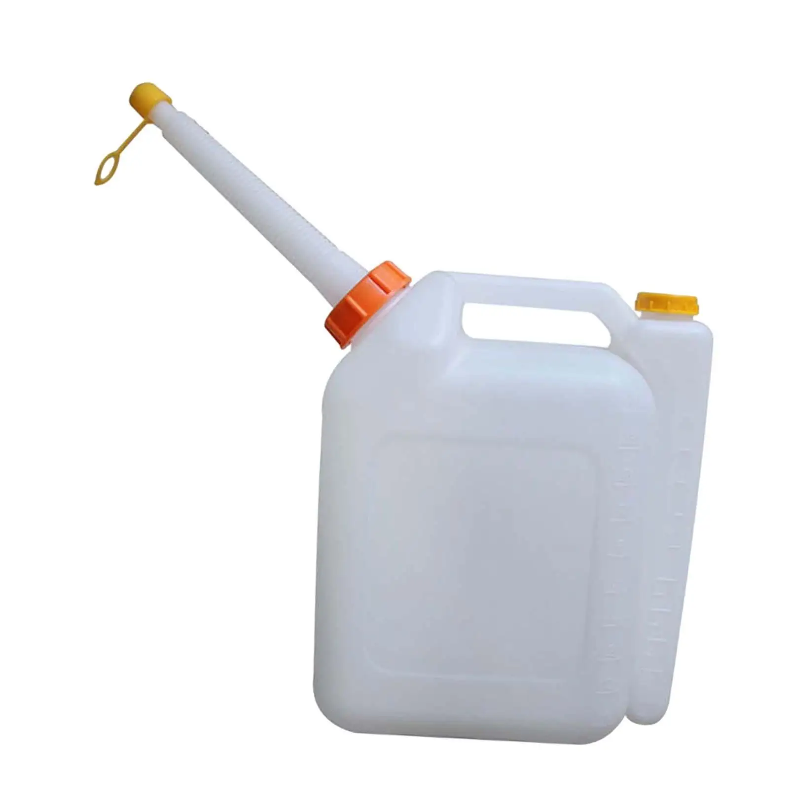 Botella mezcladora de aceite, recipiente grueso para motor de 2 tiempos, dispensador de medición de 10L, mezcla de combustible, contenedor de gasolina para cortacésped
