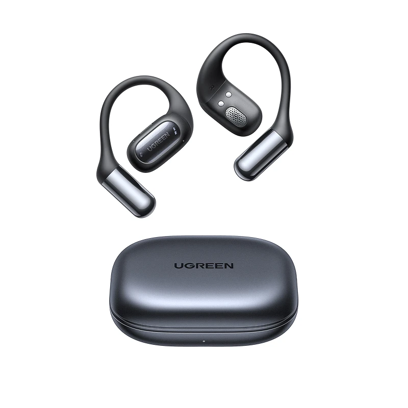 UGREEN FitBuds open oortelefoon oortelefoon, oorhaak TWS True-Wireless Bluetooth 6.0 draadloze oordopjes, ruimtelijk audio, 30 uur afspelen - afbeelding 2