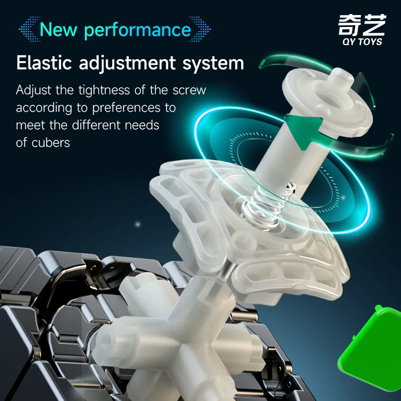 QiYi M Pro 4x4 Magnetische Magische Kubus 4x4 Magnetische Magische Kubus Professionele 4×4 Speed puzzel Speelgoed Kid Gift Cubo Magico