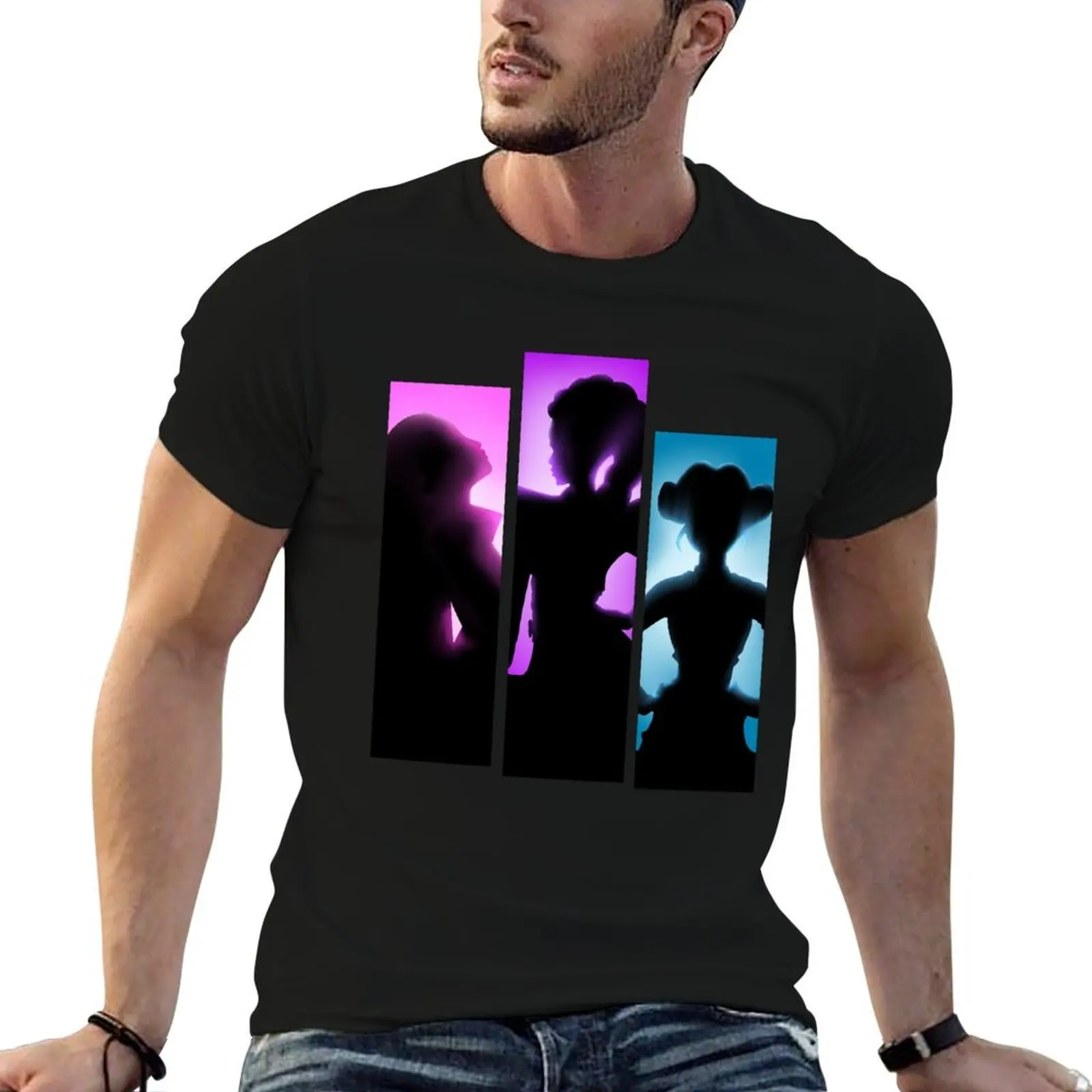 

The huntrix T-Shirt cotton t shirt pack t shirts for man graphic vintage T-Shirt