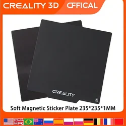Creality Ender 3 Soft Magnetic Sticker Plate 235*235*1MM for Ender 3/3 V2/3 S1/Pro/Ender-5/5S/5Pro 3D Printer Accessories