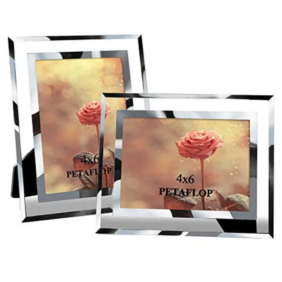 

4x6 Picture Frame Perfect for Wedding, Offices, Restaurants, Business, 2 Pack