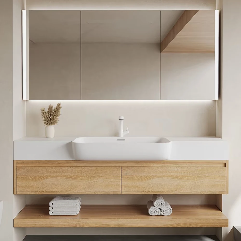 Armadietto da bagno, armadietto da appoggio per articoli da toeletta, armadietto per hotel, appartamento personalizzato