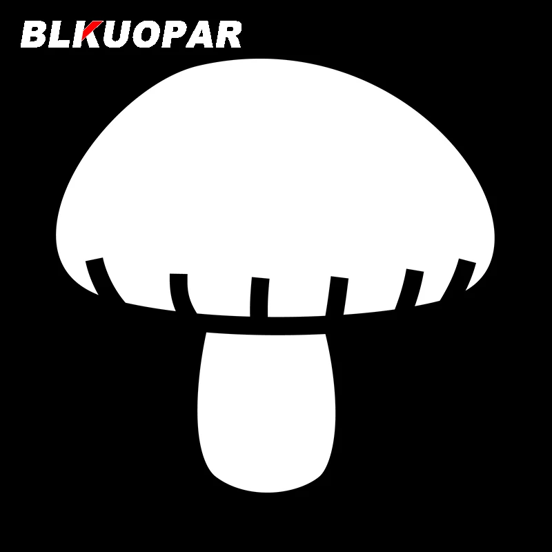 BLKUOPAR For Mushroom Car Stickers Fashionable Simple Decals Scratch-Proof Surfboard Refrigerator Decor Car Door Protector