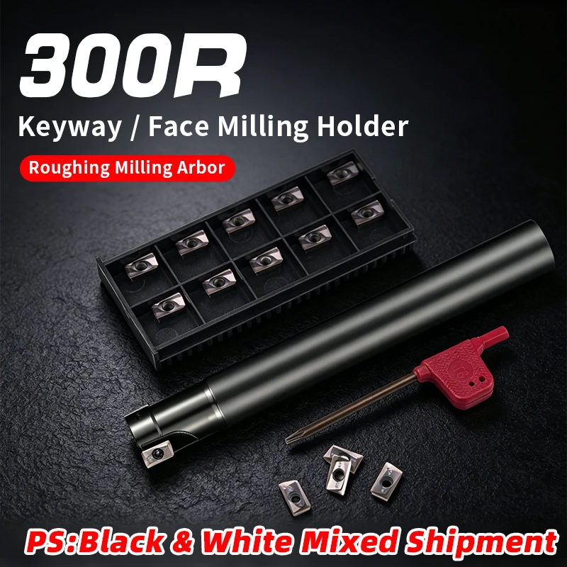 

1PC BAP 300R milling cutter 120-250mm Milling tool holder face milling cutter for carbide 10PCS insert APMT1135 KT1505 KT930