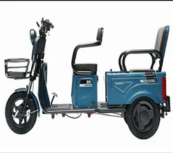 Portable 48V Electric Tricycle for Household Leisure Small Open Body Three-Wheeled Vehicle for Adult Electric Tricycle