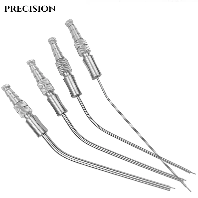 

Аспиратор для стоматологической медицинской хирургии, аспирационная трубка из нержавеющей стали, лабораторная трубка 3 мм/4 мм/5 мм, хирургический инструмент для имплантата для стоматологической клини