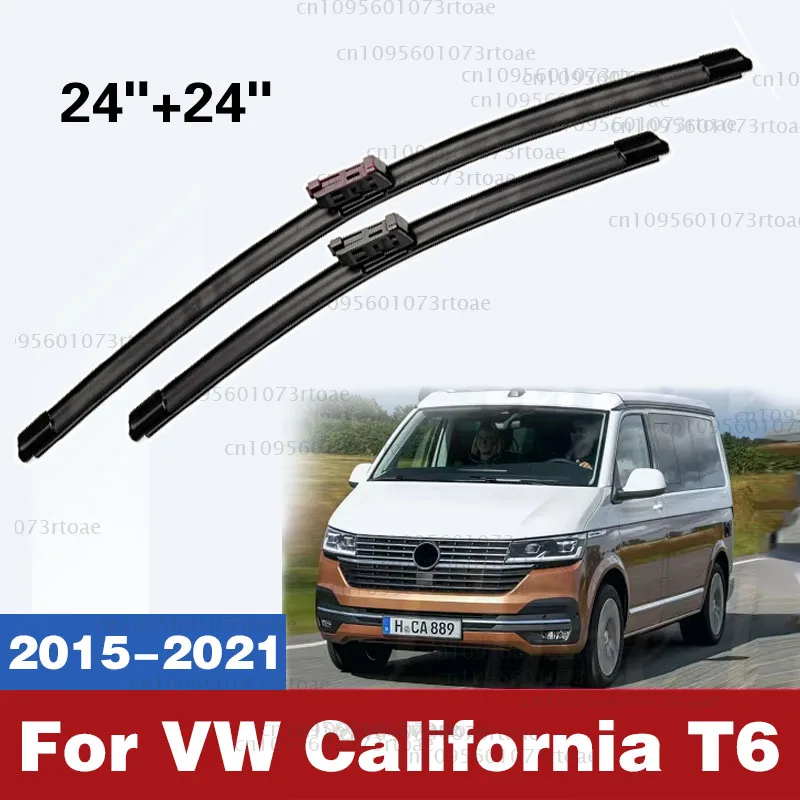 For Volkswagen VW California T6 2015-2021 2016 Wiper Front Wiper Blades Windshield ‌High-performance wiper‌ 24
