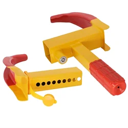 Heavy Duty Car Wheel Lock Clamp Boot Tire Claw Trailer Auto Truck RV Motorcycle Carts Automotive Boat Trailers Anti Theft