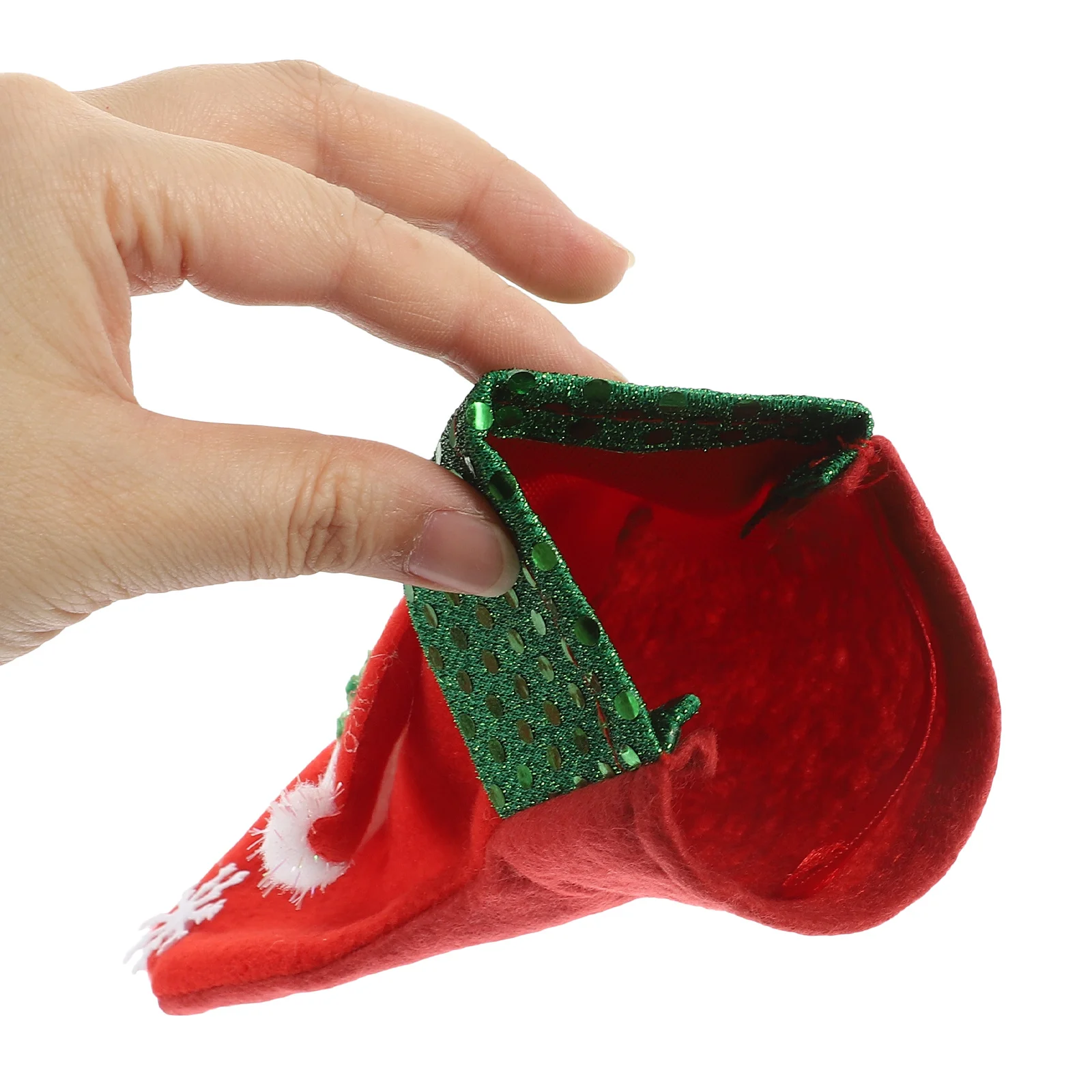 

4Pcs Christmas Stocking Nonwoven Hanging Ornaments Santa Snowman Gift Bag Xmas Tree Decorations Christmas Tree Decor