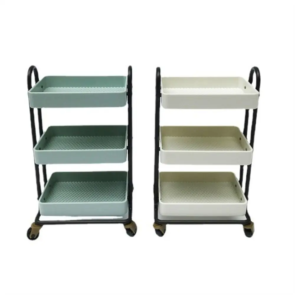 

Fashion Display Bookshelf 1:6 Dollhouse Cart Scene Model With Wheels Kitchen Shelf Photo Props Toy
