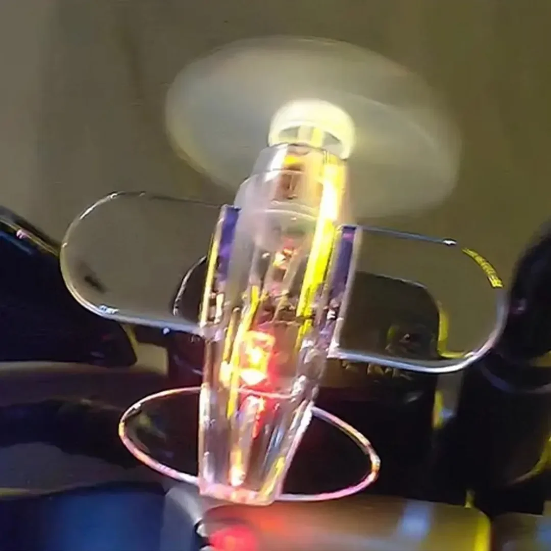 Bright LED Wind Spinner Airplane Toy for Kids Bicycle or Room Decor Colorful Rotating Gift Idea for Boys and Girls Outdoor Play