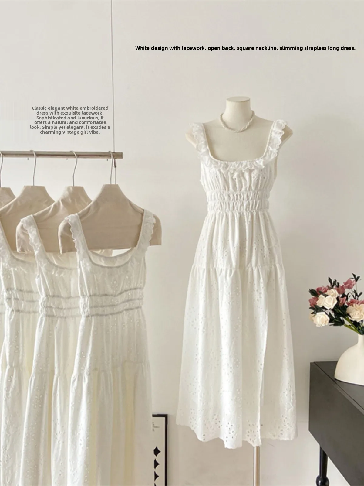 Dol Ele White Embro… - image