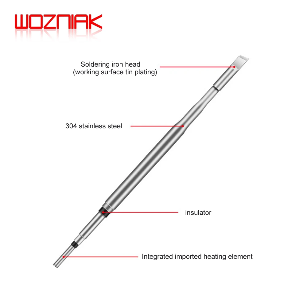 WL T115-210-245 Series Handle Compatible Wanlong T Series Soldering Tip Lntegrated Design Of Soldering Iron Heating Core Fast