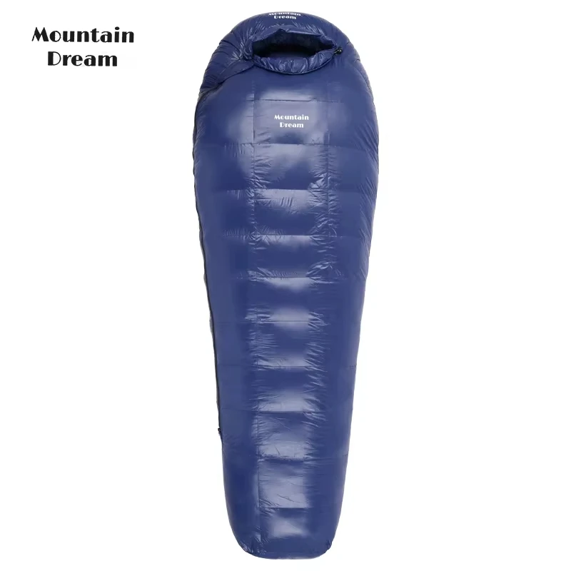 

Winter autumn ultralight mummy ultralight down sleeping bag outdoor travel camping nylon white duck down sleeping