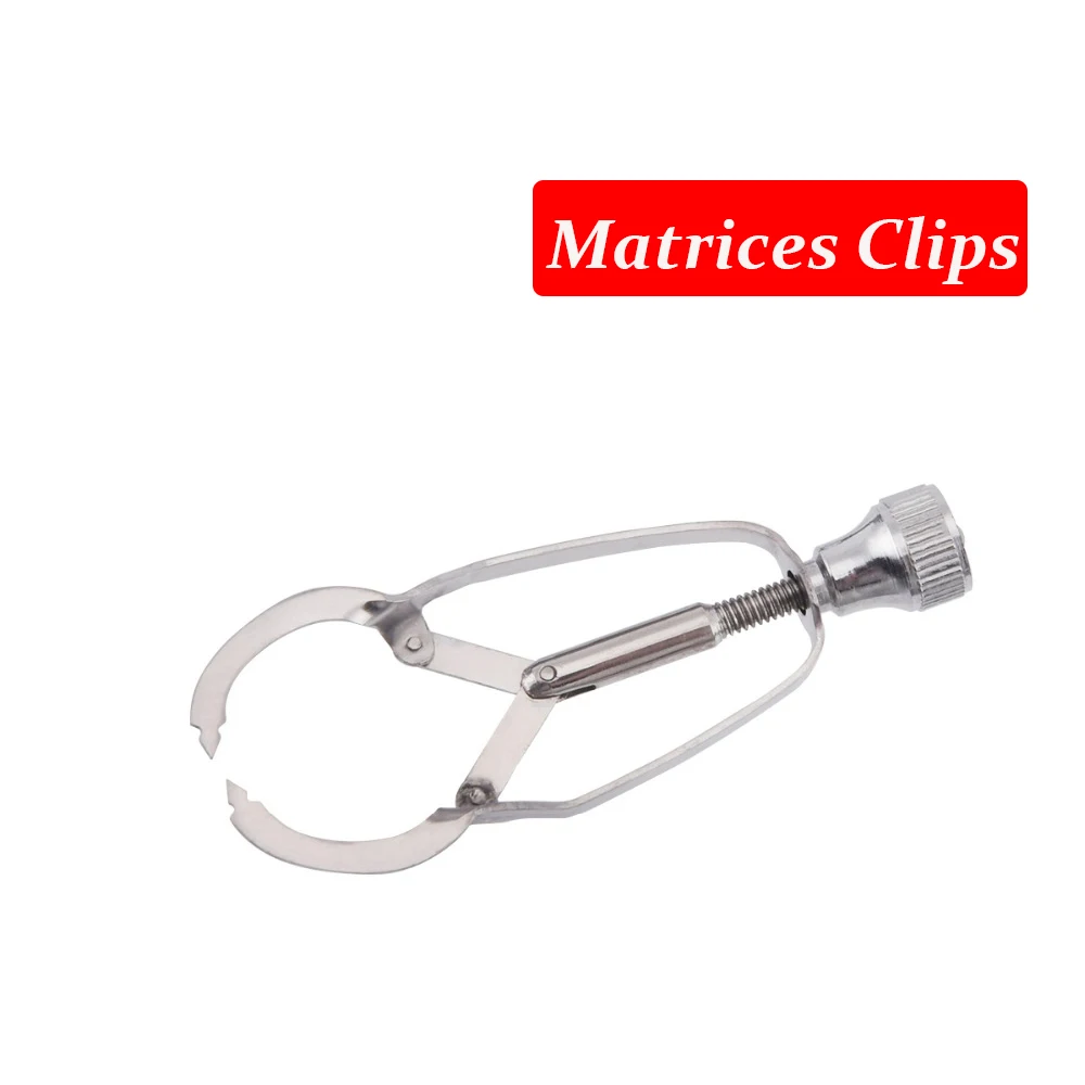 1Pcs Dental Teeth Whitening Molding Piece of Clip Matrix Bands Retainer Stainless Steel Tofflemire Stuck Clip As Seen On Tv