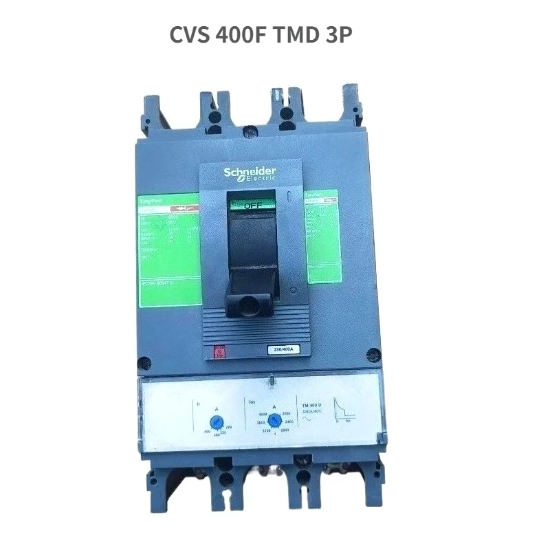 

Schneider Electric CVS 400F 320A/400A 3P Fixed Molded Case Circuit Breaker 36KA Smart Home