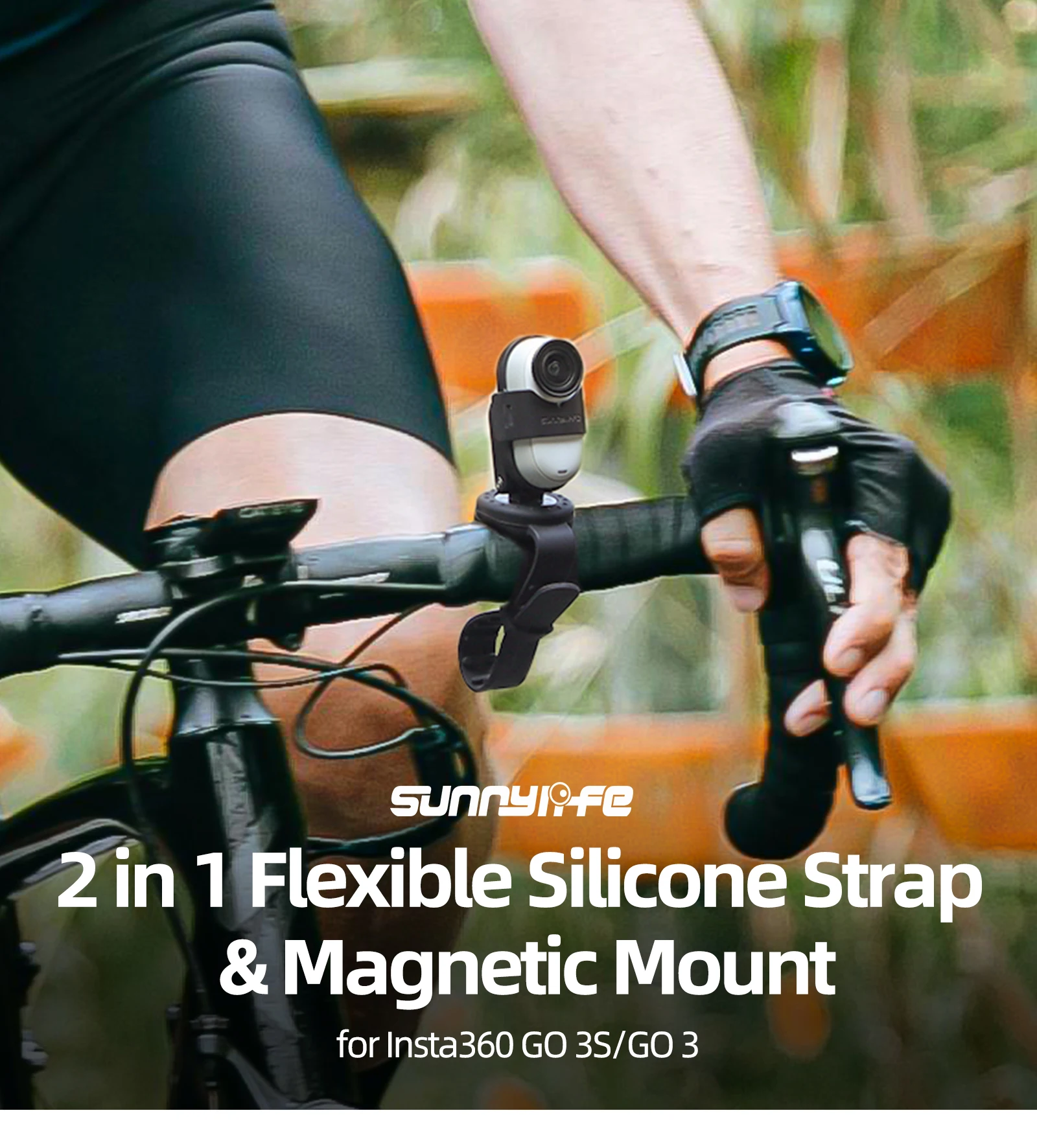 

For Insta360 GO3S Magnetic Mount GO3 Expansion Tie Wrist Strap Pet Collar Strap