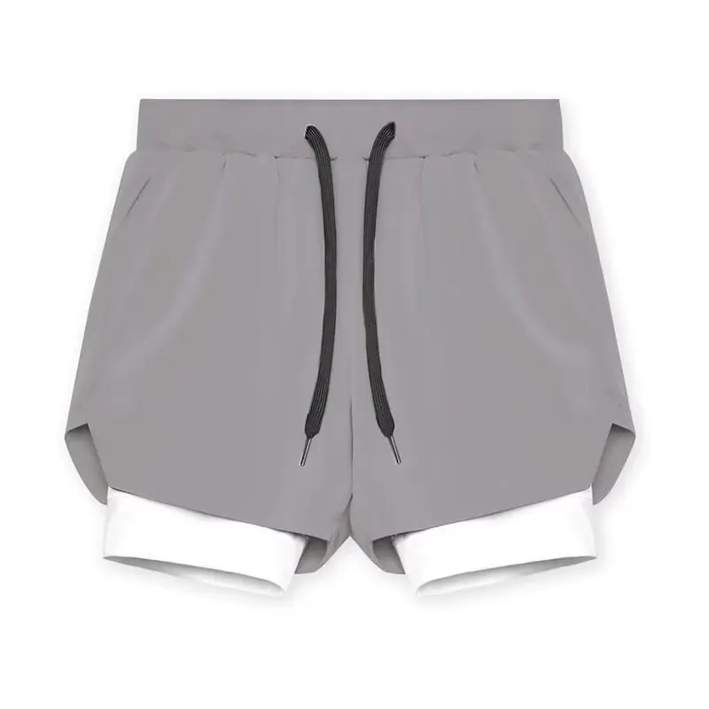 Summer Men's Sport Workout Shorts Quick Dry Athletic Shorts Lightweight Running Shorts with Pockets Gym Beach Pants