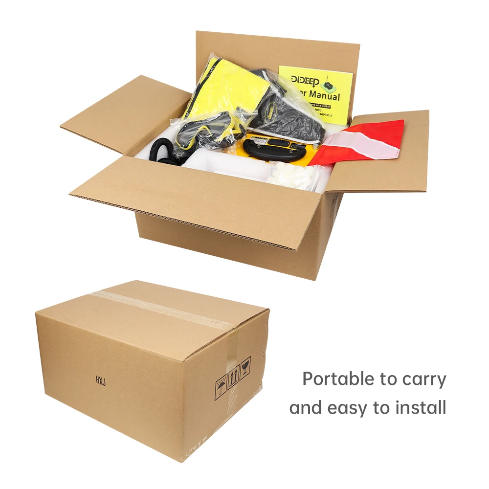 D3000 3Hours 52L/Min 10M Freediving Swimming Underwater Snorkeling Fishing Breathing Tankless Diving Ventilator