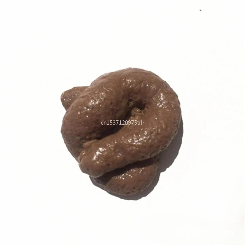 Realistic Shit Gift Funny Toys Fake Poop Piece of Shit Prank Antistress Gadget Squishy Toys Joke Tricky Toys Turd Mischief