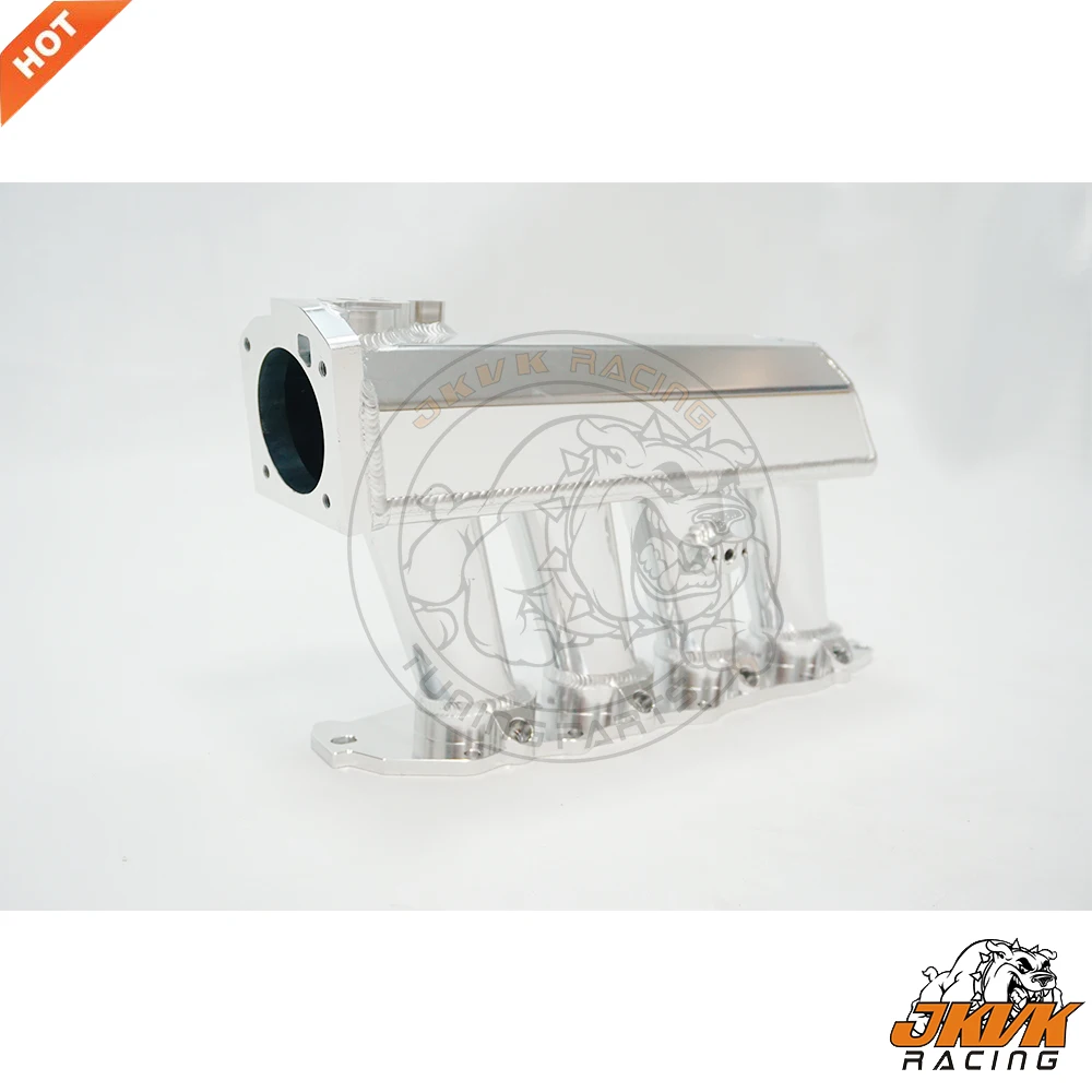 JKVK RACING مشعب سحب الألومنيوم H على d a Ci v ic B16 B18 مع مشعب سحب قضيب الوقود #4