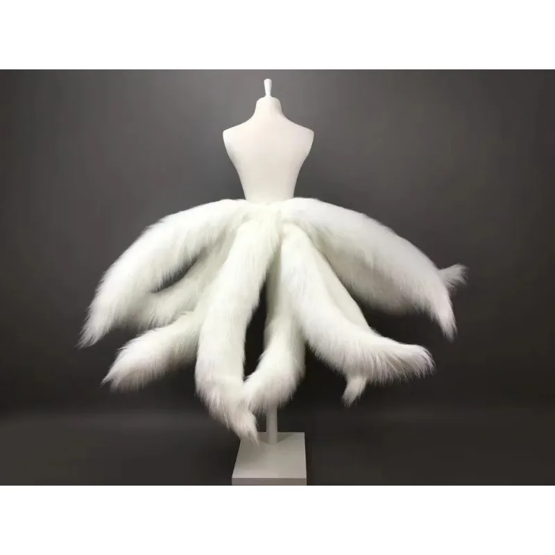 Fox Ahri Cosplay Costumes Nine Tailed Upgraded Transform-model Tail Cosplay