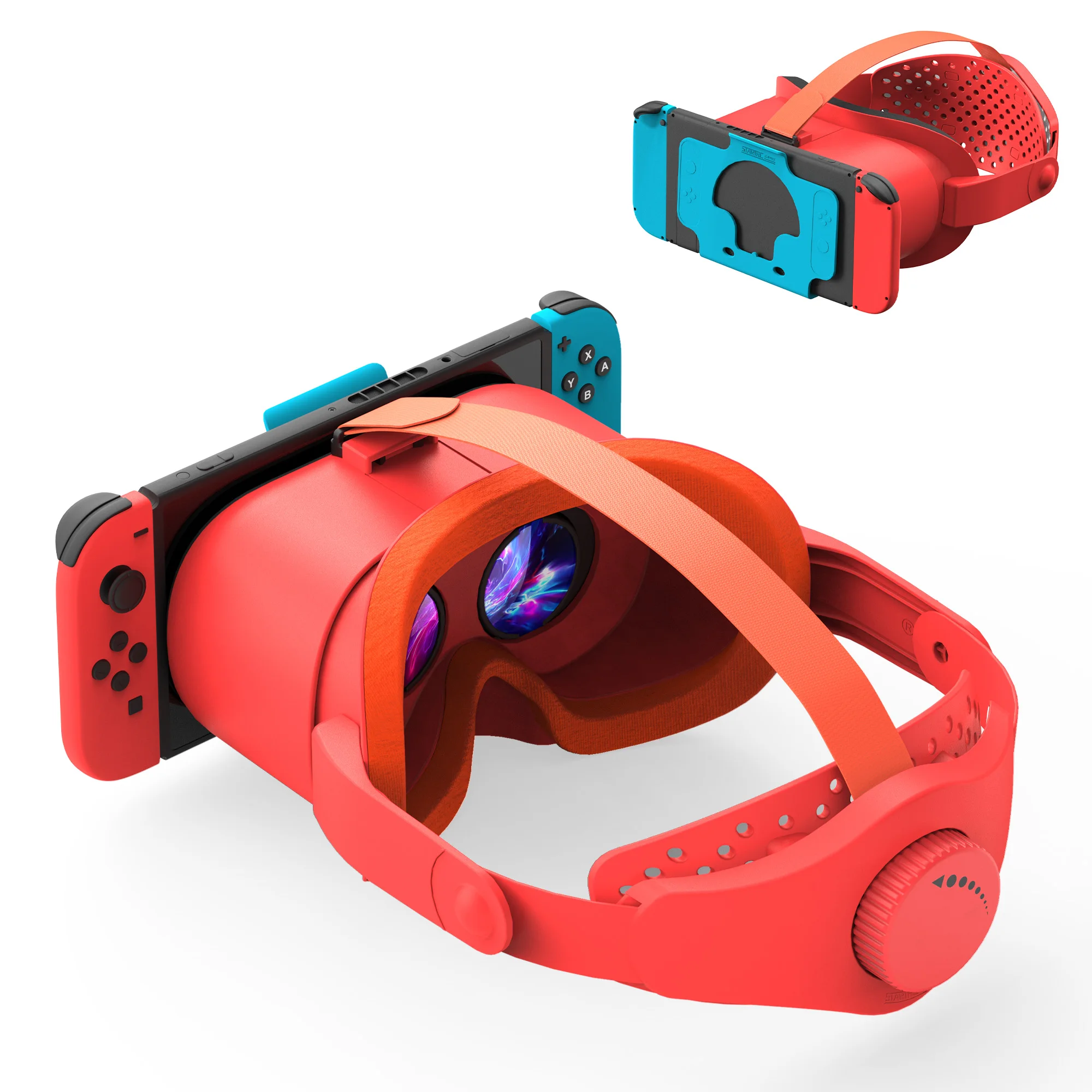 Switch Virtual Reality Glasses with Adjustable Lens and Elite Strap, Labo VR Kit 3D Goggles Accessories for VR Gaming Experience