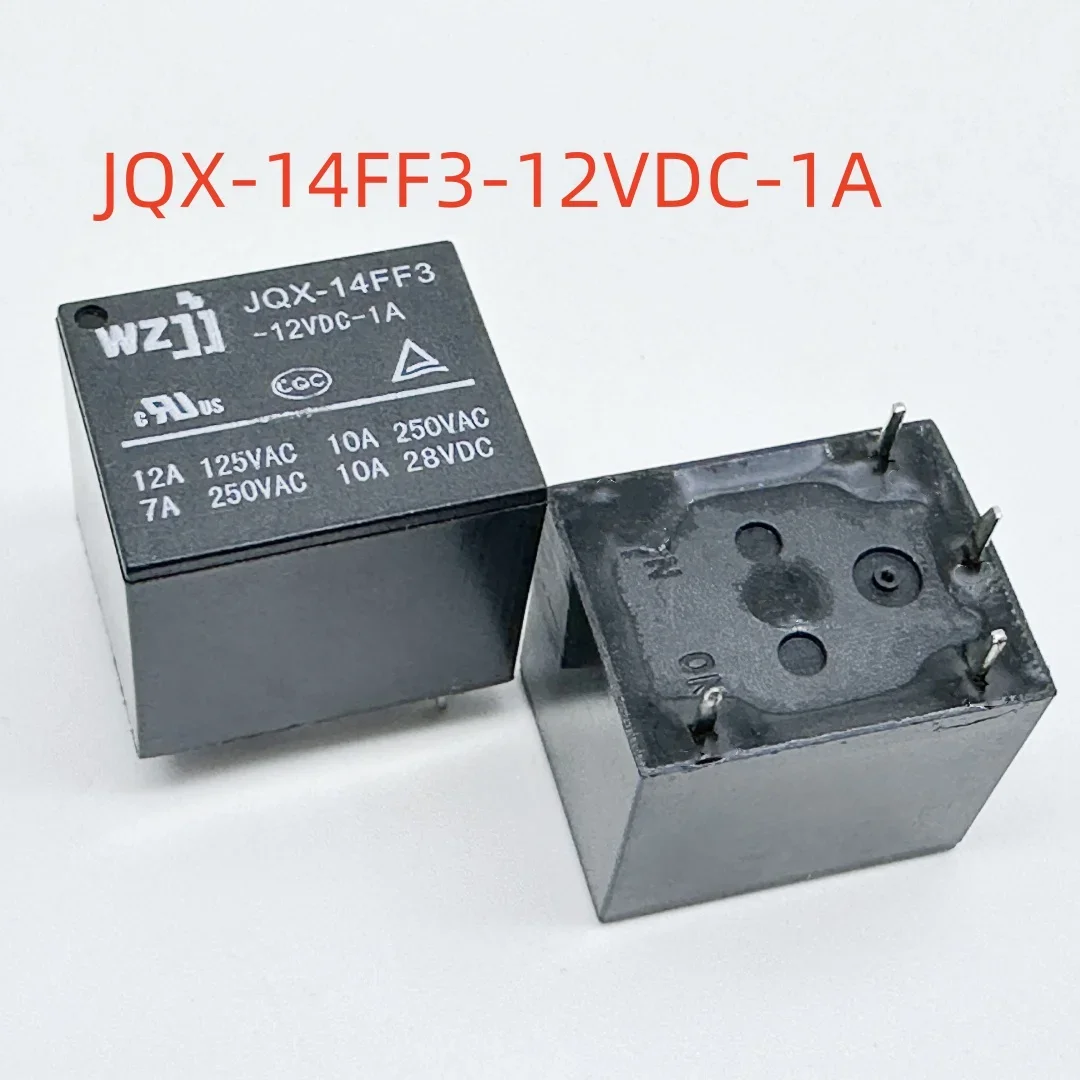 New JQX-14FF3-12VDC-1A S-112DM (T73A-10A) Relay 4pins