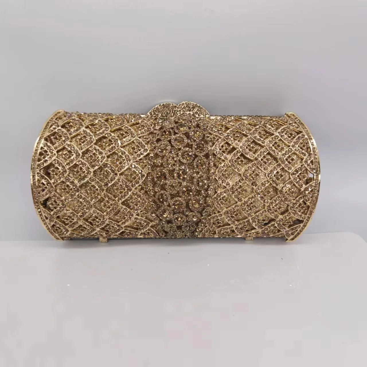 

Металлический клатч с бриллиантами, вечернее платье, банкетная сумка, высококачественная женская сумка с кристаллами, кошелек, женская косметичка-органайзер