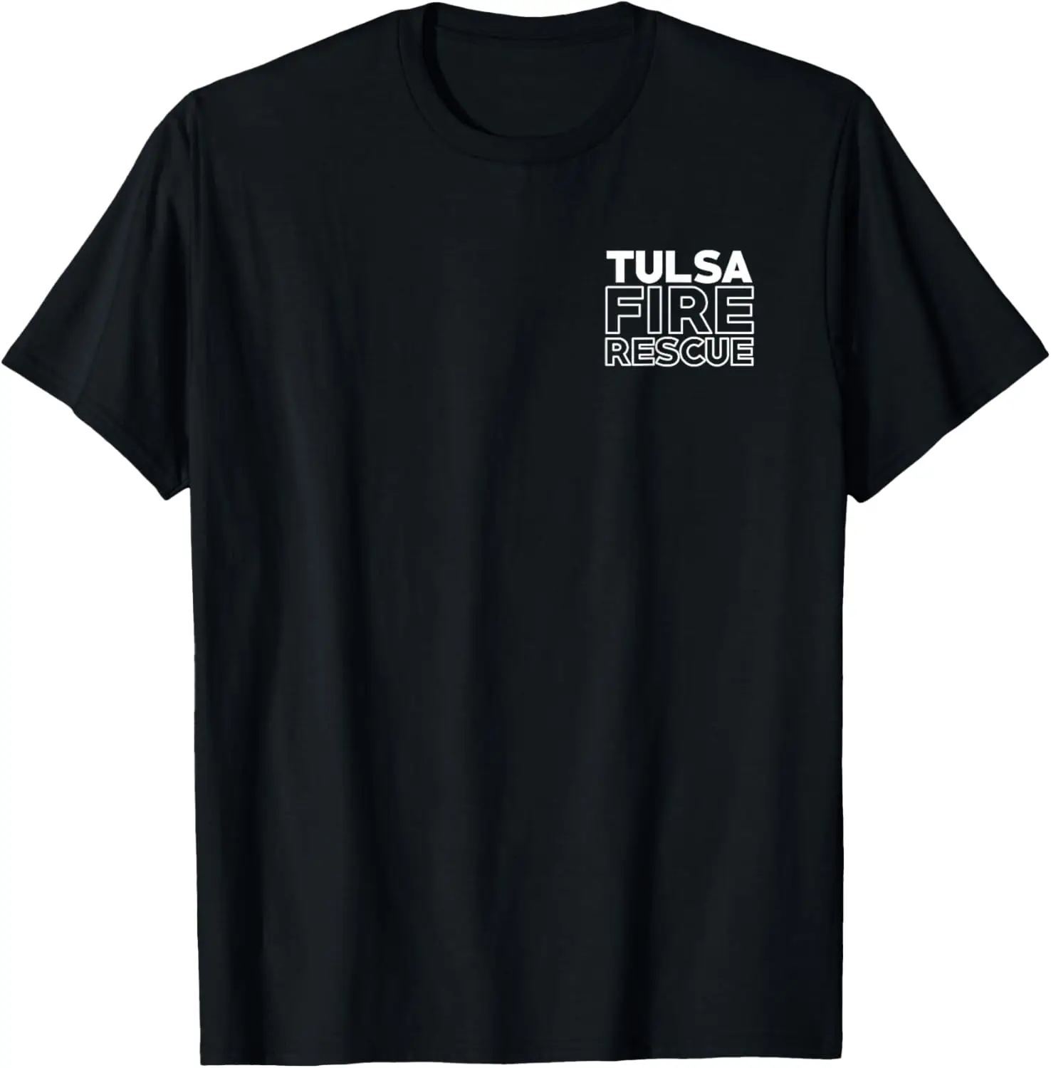 City of Tulsa Fire Rescue Oklahoma Firefighter T-Shirt