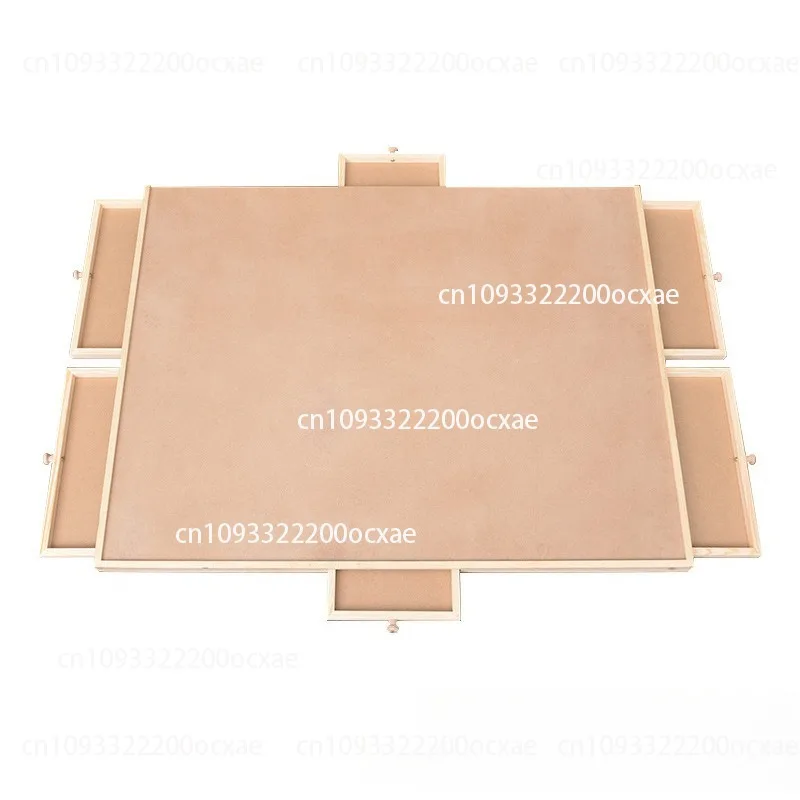 

Деревянный вращающийся стол-головоломка, обучающий игрушечный стол-головоломка для снятия стресса, интерактивная деревянная доска-головоломка для родителей и детей