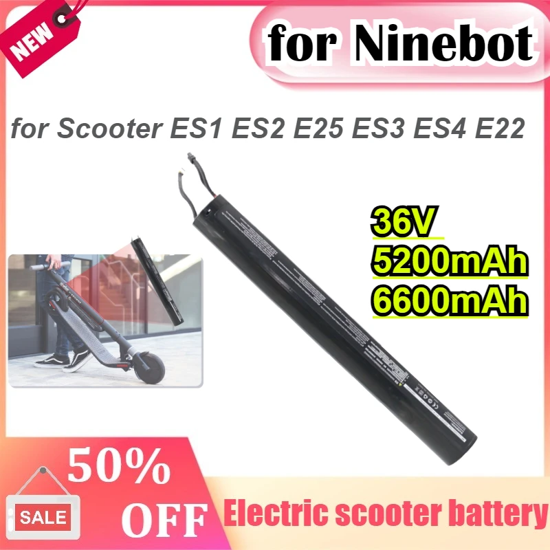 Paquete de batería de repuesto de 36V para patinete Ninebot ES1 ES2 E25 ES3 ES4 E22 batería integrada interna para patinete eléctrico inteligente