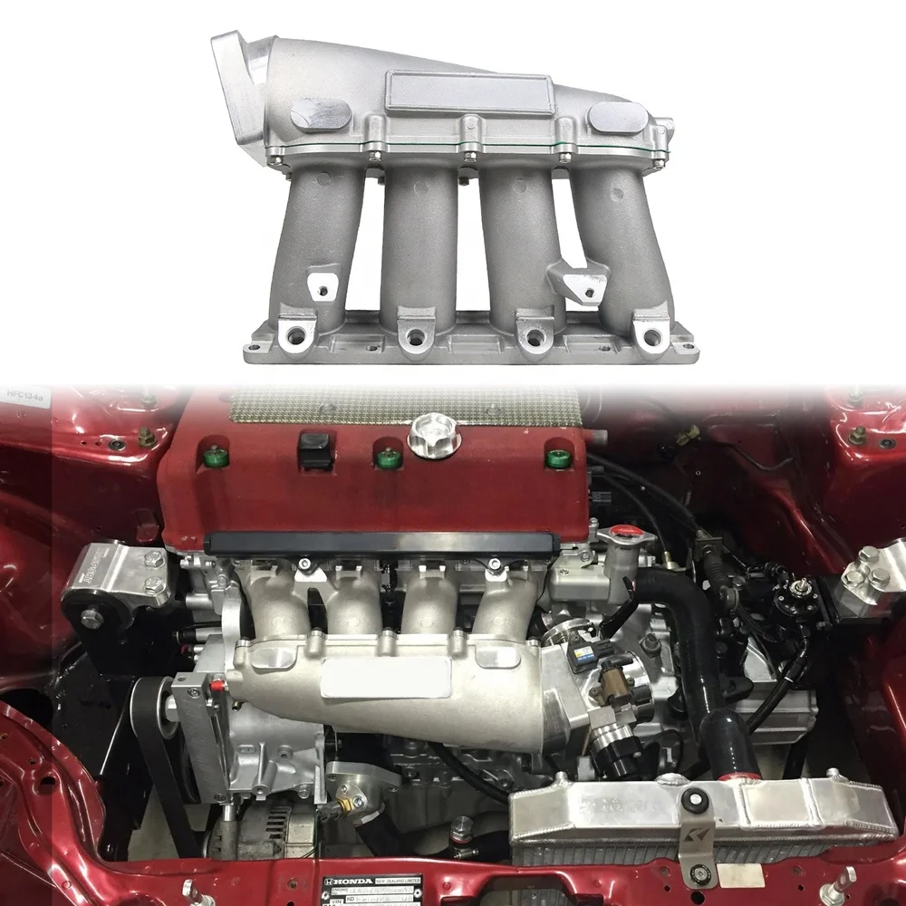 

SXLL Super Street K20A2 Intake Manifold for 2002-2005, for 2.0L Si 2002-2006, for RSX 2.0L Basic Durable