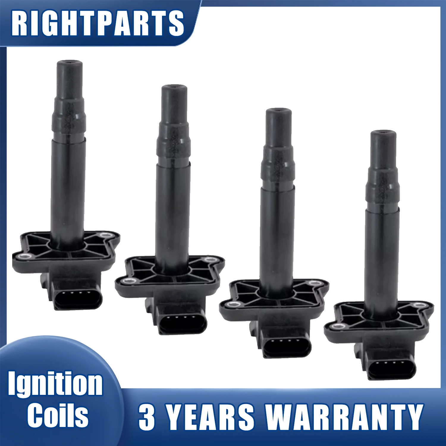 

New Ignition Coil For Audi A6 C5 S6 quattro 1999-2005 RS6 A8 D2 3.7 4.2 S8 A3 8L1 S3 TT 1.8T Seat Ibiza Toledo 2 06B905115E