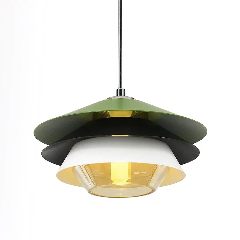 Nordic Designers Restaurants Clothing Stores Bedrooms Bedside Bars Bar Counters Cloakrooms White Multi Layer Glass Chandeliers