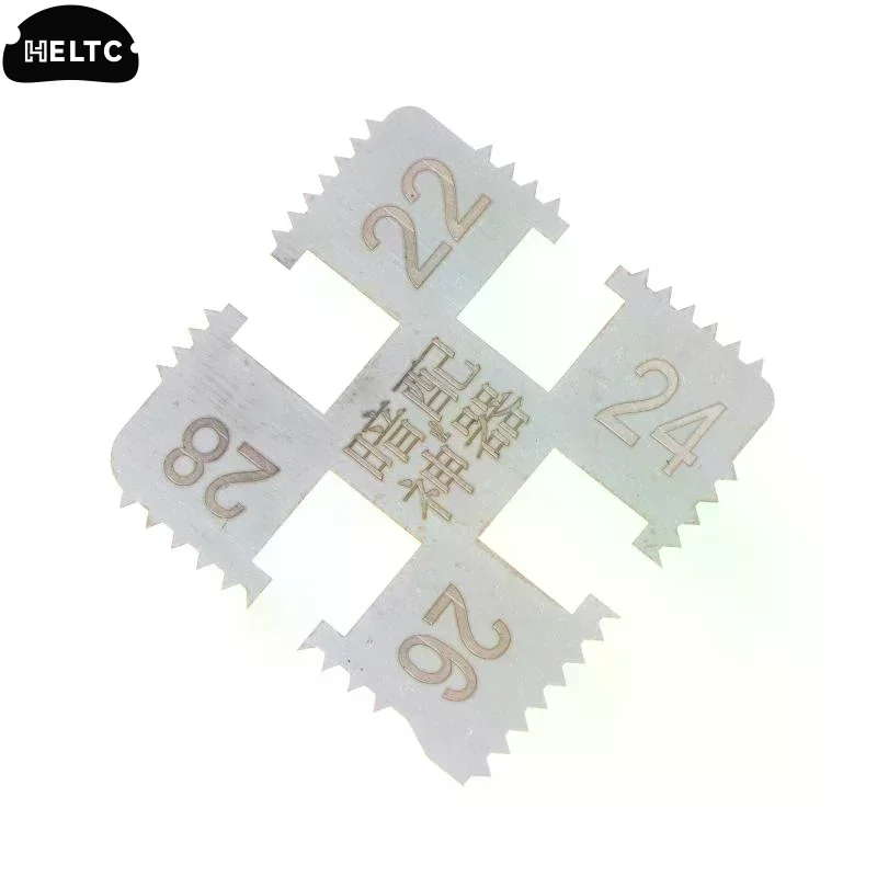 2 In 1 Second Generation Dark Matching Gear Pitch Auxiliary Device Marking & Gear Pitch Comparison Tools Professional