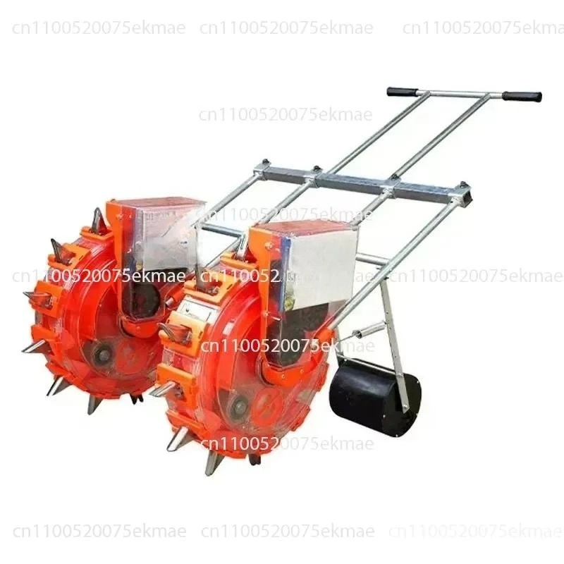 Double Row Corn Planter Hand-pushed Farm Cultivation Equipment with Bearing Core Components Other Agricultural Machinery And
