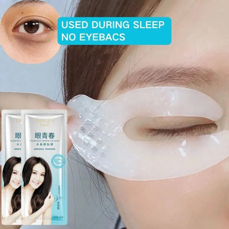 

Collagen Eye Mask Wrinkle Remove Eyes Patches Firming Lifting Fade Fine Lines Hyaluronic Acid Moisturizing Smooth Eye Skin Care