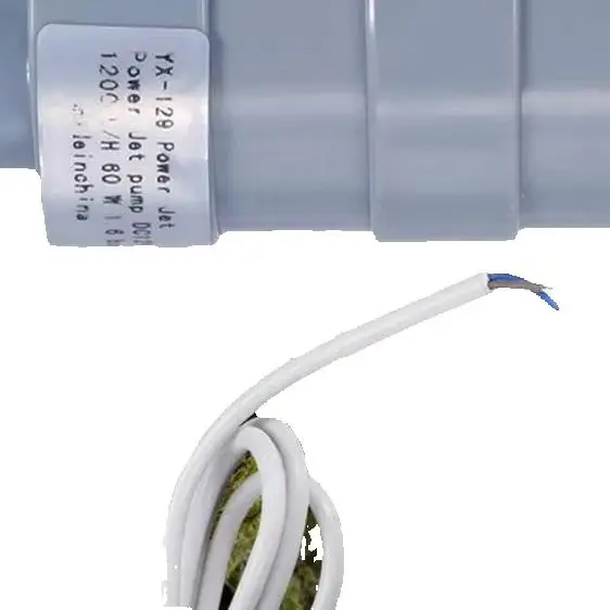 

Погружной водяной насос постоянного тока 12 В для кемпера для дома на колесах с высоким расходом 1500 л/ч с водяной головкой макс. 5 м, подходит для наружного использования