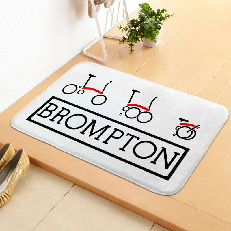 Rug for Bedroom B-Brompton Kitchen Living Room Floor Carpets Non Slip Funny Doormat Entrance Door Bathmat Home Entrance Mats