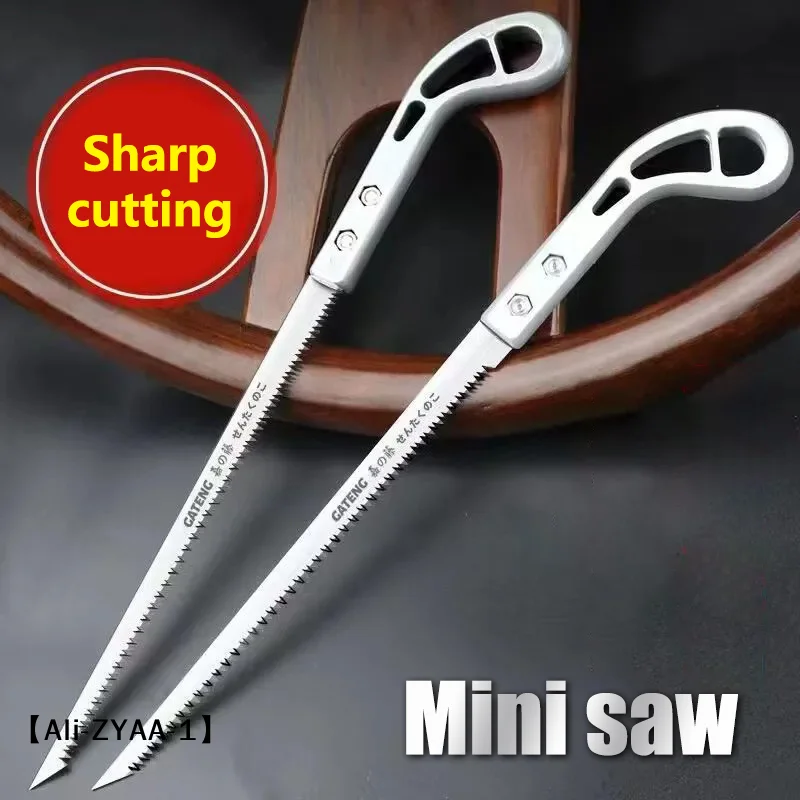 【A】Detachable Chicken Tail Saw Garden Gardening Saw Tree Felling Fast Cutting Labor-saving Wood Working Swallow Tail Saw