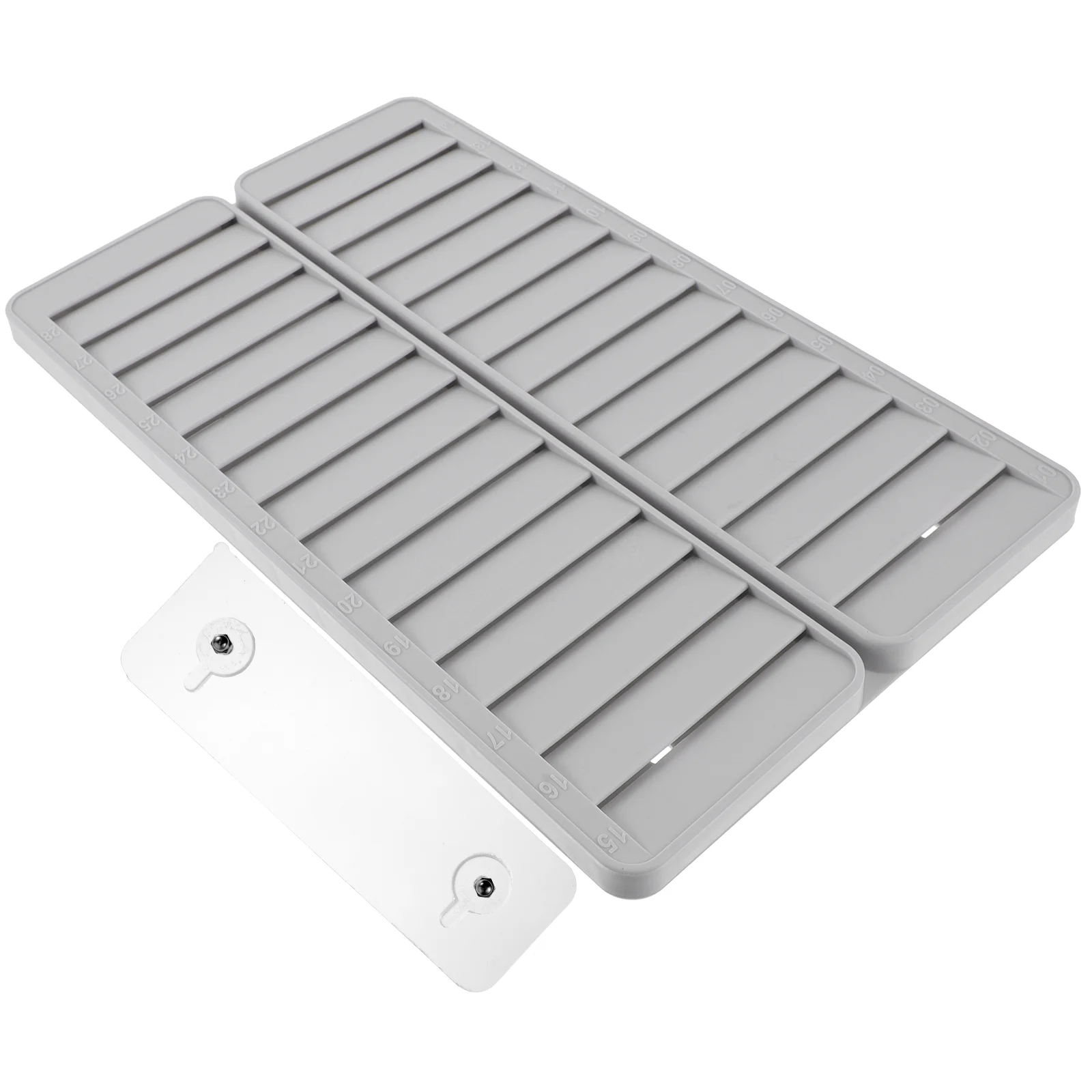 

Plastic Slots Number Office Cards Holder Plastic Attendance Cards Rack Office Supply for School Hotel Retractable Card Holder