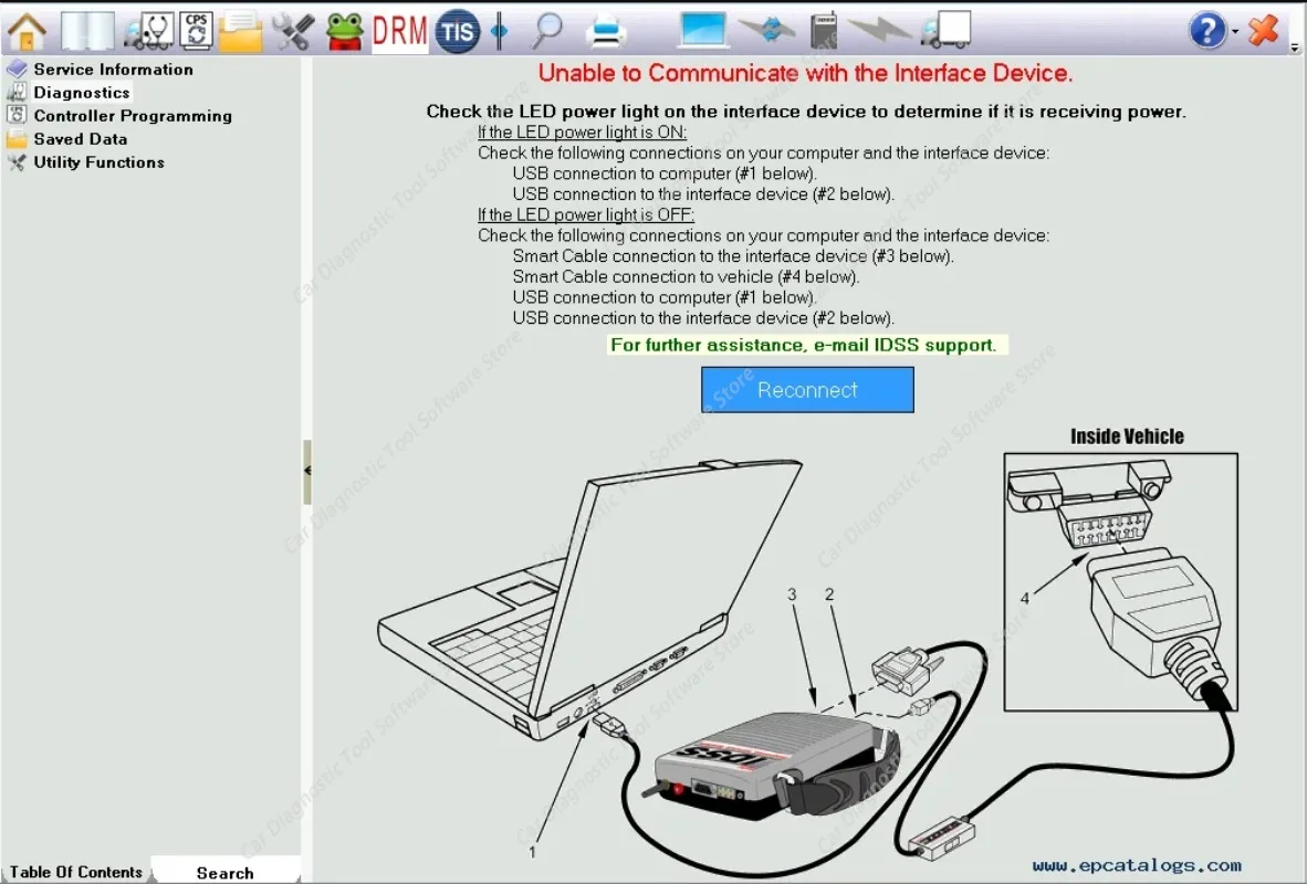 2026 hot-sale products FOR Isuzu G-IDSS Diagnostic Service Software 2025.02