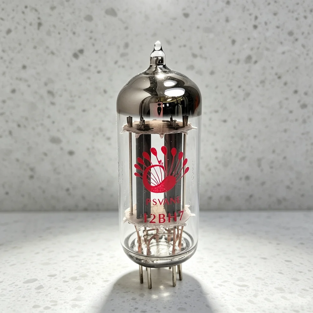 PSVANE 12BH7 Vacuum Tube Matched Pair/Quad New Replaces 12BH7A E182CC CV5042 5687 for HIFI Preamp Driver Tube Amp Guitar Amp