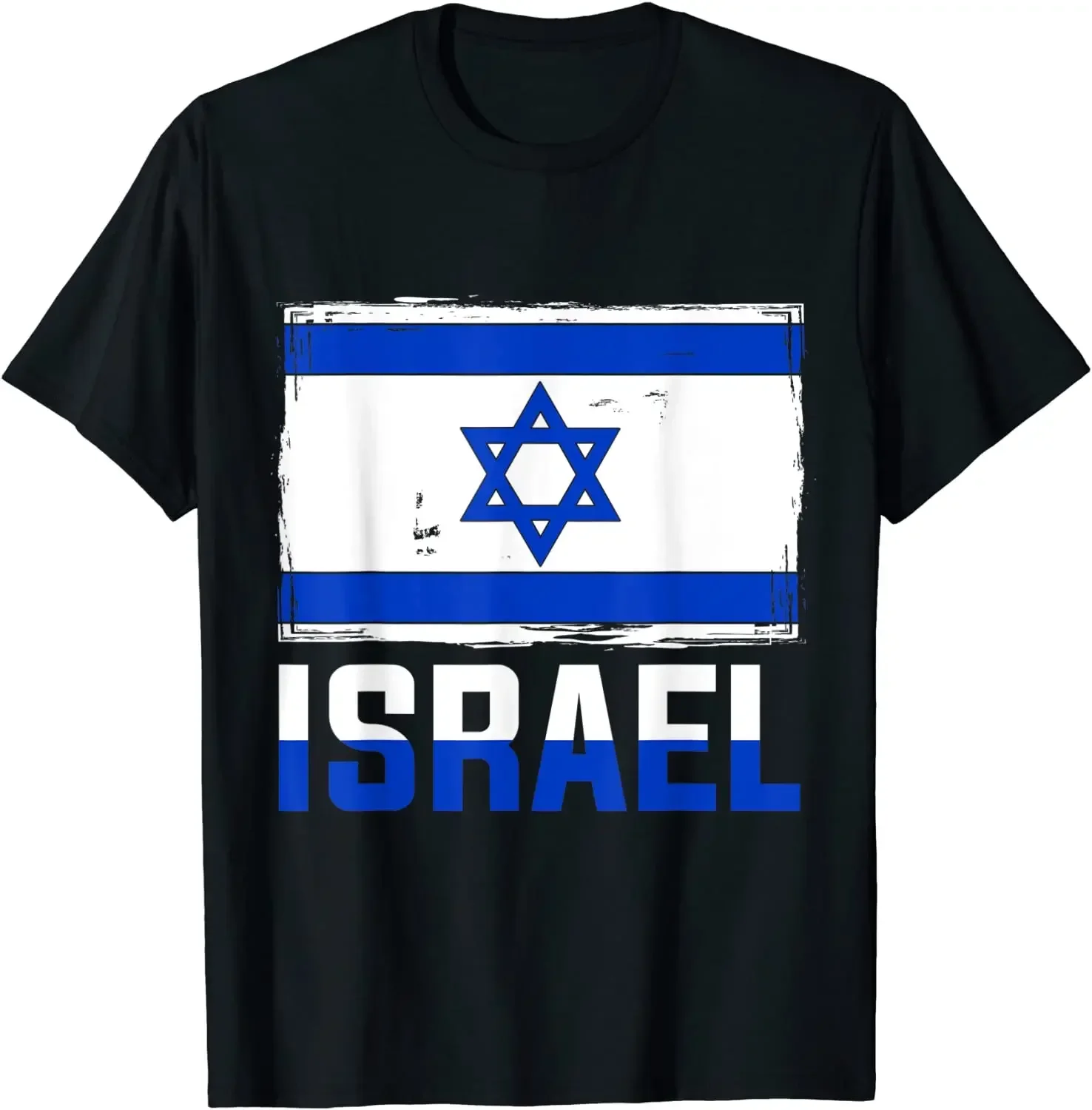 

Israel Flag T-Shirt 100% Cotton O-Neck Summer Short Sleeve Casual Mens T-shirt Size S-3XL